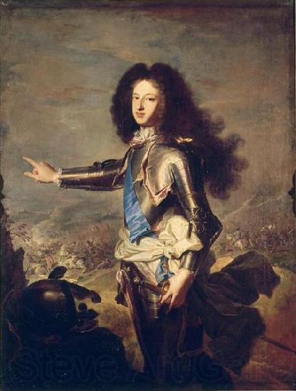 Hyacinthe Rigaud Portrait de Louis de France, duc de Bourgogne France oil painting art